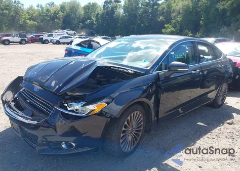 2014 Ford Fusion Titanium z USA, uszkodzony, nr VIN 3FA6P0K94ER130703